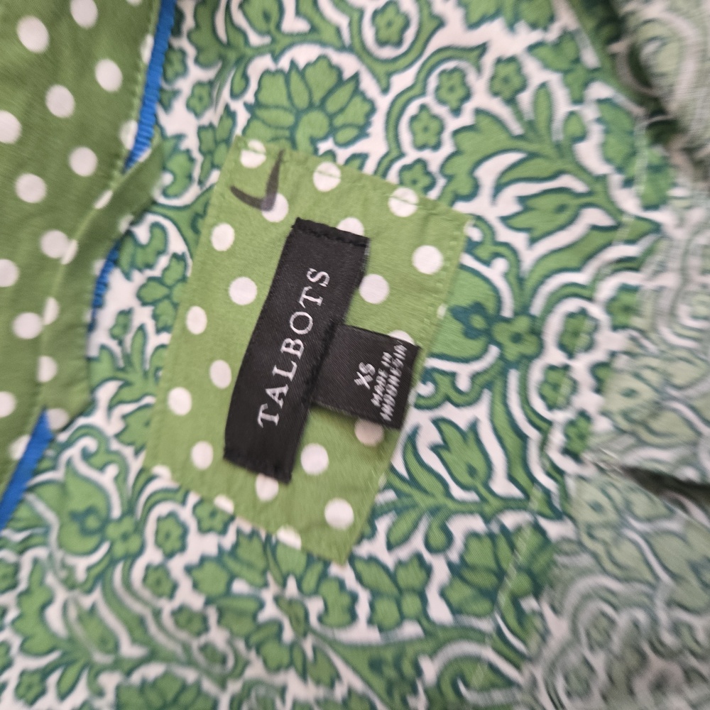 Talbots Womens Modern Classic Shirt Size Xs - Picture 14 of 15